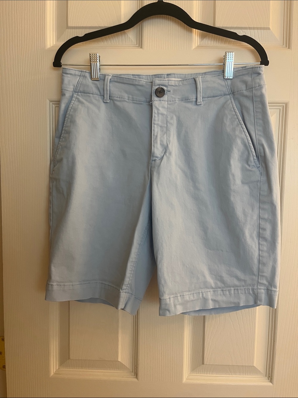 LOFT Light Blue Women's Bermuda Shorts